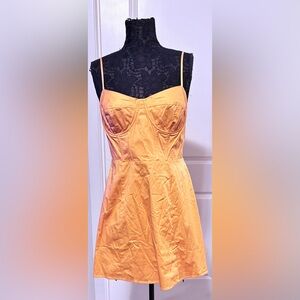 Favorite Daughter Whats Your Sign Dress in Creamsicle Size 12 New with tags